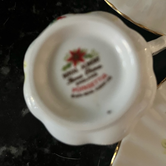 Royal Albert fine bone china “poinsettia”